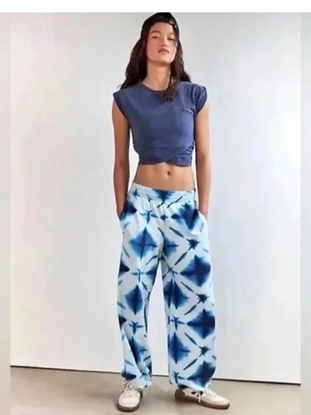 FP Movement Hot Shot Crossover Set Shibori Navy Combo Size S